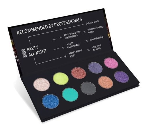  AFFECT Eyeshadow Palette Pressed Mix Finishes