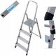 Krause Ladder 2.8 m Aluminium 1 x 4 up to 150 kg