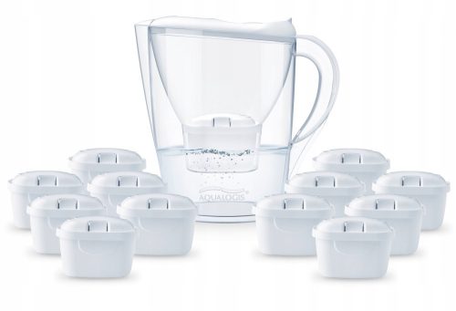  Aqualogis Harmony filter jug 2.6 l, white