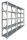 DODAS metal storage rack, 195 x 275 x 40 cm, max. 150 kg per rack