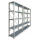 DODAS metal storage rack, 195 x 275 x 40 cm, max. 150 kg per rack