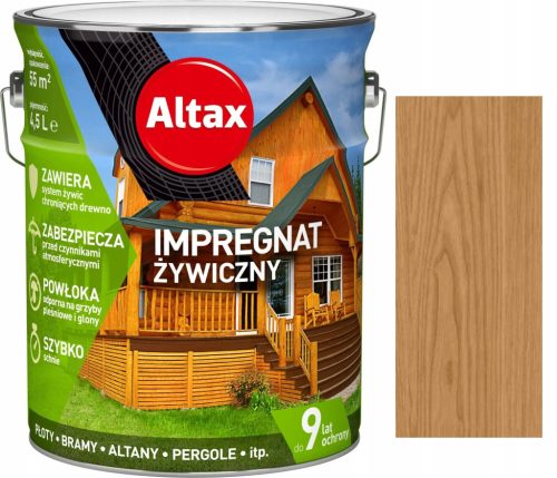  Altax resin impregnation 4.5 l oak