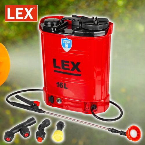  Lex 16-liter battery-powered sprayer