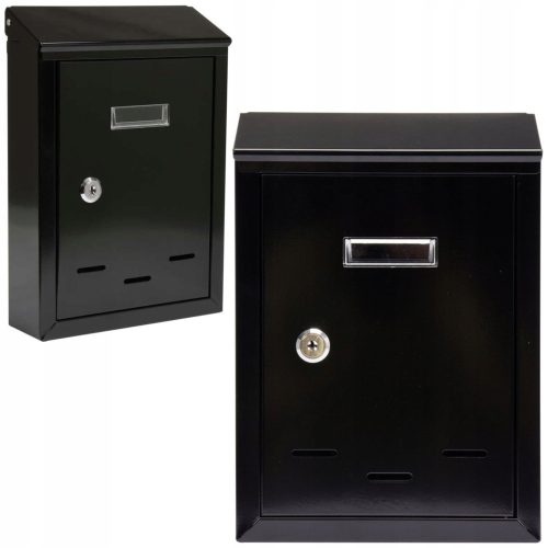 Mailbox - Euro letter box Vorel black