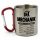 Cool, funny gadgets GIFT MUG FOR A MECHANIC WITH CARABINER 300ML