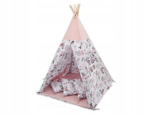 Garden house for children, children's tent - TIPI classic tent + mat + 3 DARLAND cushions