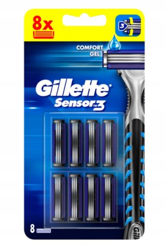  Gillette Sensor 3 razor cartridges