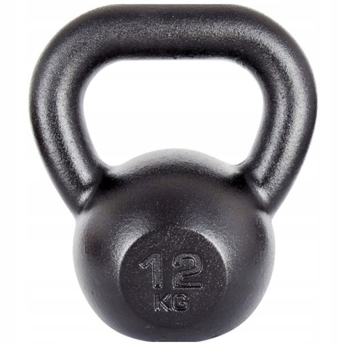  Kettlebell Kawmet 12 kg black