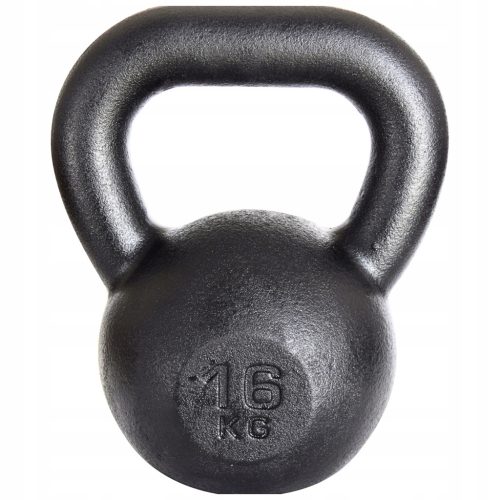  Kettlebell Kawmet 16 kg black