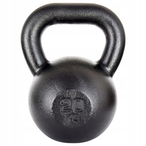  Kettlebell Kawmet 20 kg black