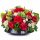 Artificial Flowers GRAVE CENTER Cemetery LARGE BOWL