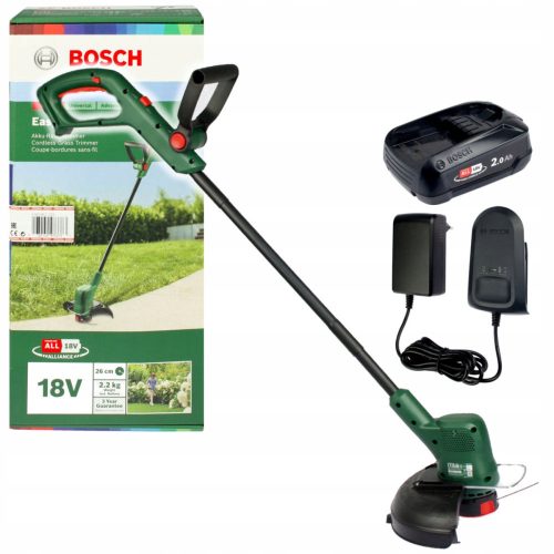 Trimmer, brush cutter and grass cutter BATTERY TRIMMER 23cm 18V BOSCH 1x2.0Ah