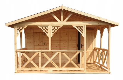 Garden sheds and tools FHU KRISWOOD garden shed 600 x 400 cm