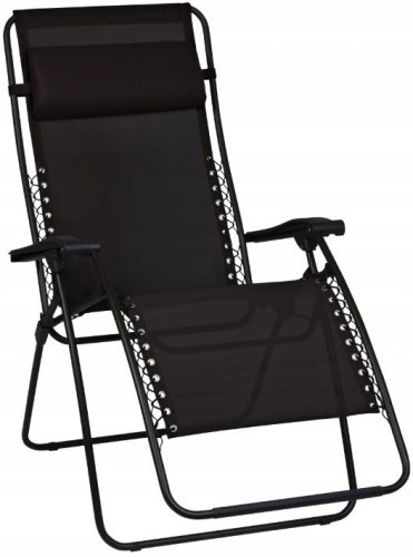  MEVEN garden chair, black plastic