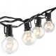  Lighting garland 1500 cm, net, black