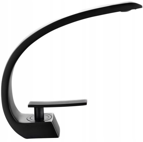  Mexen Lupus black pedestal washbasin mixer