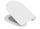 Toilet seats Deante Peonia toilet seat, white Duroplast