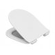 Toilet seats Deante Peonia toilet seat, white Duroplast