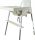  Cocomile footstool for the Ikea Antilop chair, white