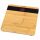 KAMILLE ELECTRONIC BATHROOM SCALE MADE OF BAMBOO