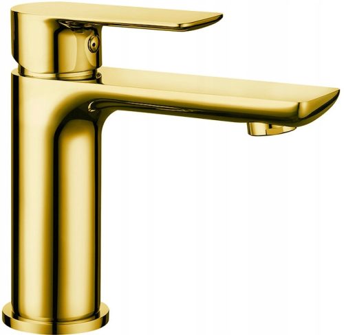 Mexen Retro Gold pedestal washbasin faucet