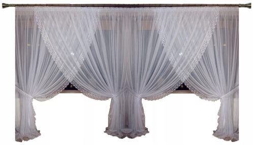 Curtains, Curtains ready Classic voile curtain 1120 cm x 250