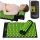  Massage mat 4FIZJO acupressure mat 4fizjo with spikes cushion green