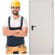 WHITE FIRE DOOR HORMANN EI30 80 cm