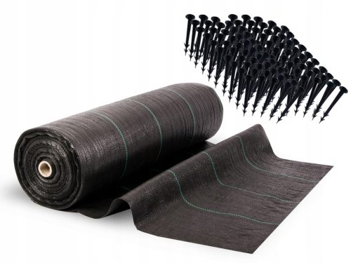  Agricultural mulching fabric (anti-weed) Plonos black 160 x 10,000 cm 70 g/m²