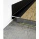 Mini strip aluminum strip 16 x 1, length 200cm, black