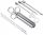 Meat injector/syringe Rossner smokehouse made of metal