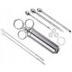 Meat injector/syringe Rossner smokehouse made of metal