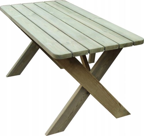 Table pour jardin et terrasse - Table Andrzej Gurzyński, bois rectangulaire, 180 x 73,5 x 75 cm