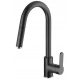 Invena ELIA floor-standing kitchen faucet, black