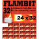 Briquettes, coals and lighters for grilling Rozpałka Flambit 0.3 kg