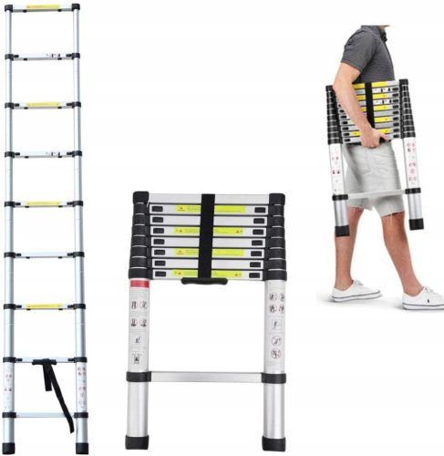 DayPlus Ladder 2.6 m Aluminium 9 to 150 kg