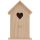  Wooden bird nesting box 20x12x11 cm