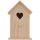  Wooden bird nesting box 20x12x11 cm