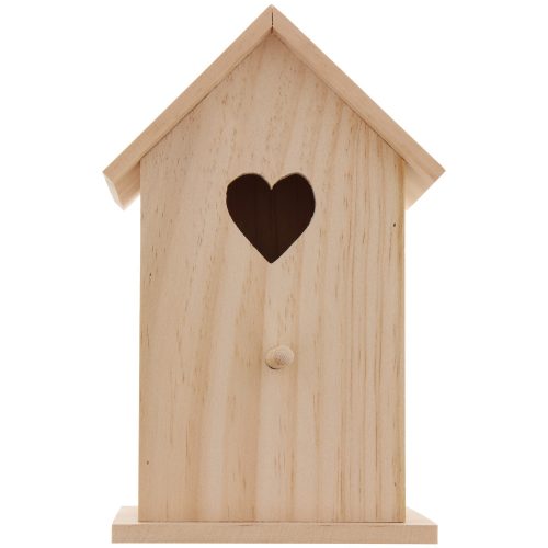  Wooden bird nesting box 20x12x11 cm