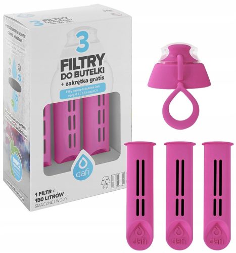  DAFI bottle filter (3 pcs.) + ROSA cap