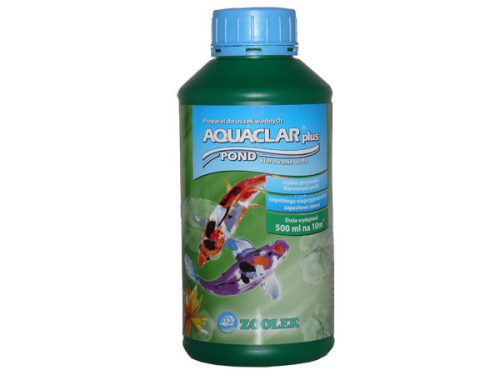  ZOOLEK AQUACLAR 500 ml clarifies water and fights algae