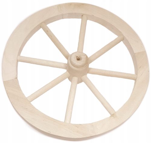 Wooden circle ornament home garden decoration Ø42cm.