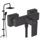 Hansgrohe Vernis Blend black shower faucet