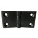 STANLEY hinge 60x120 with holes, black