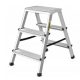 Drabest ladder 2.62 m aluminum up to 125 kg