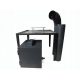 Complete smokehouse set: firebox, pipes, stand