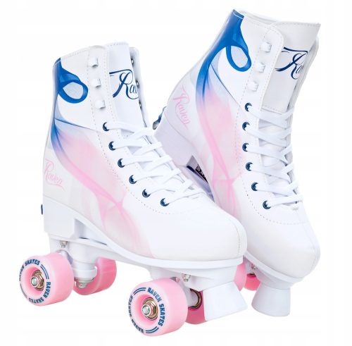  Raven Serena Roller Skates White, Blue, Pink, Sizes 35-38