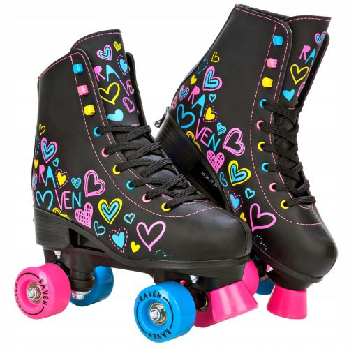  Raven Trista Black roller skates, sizes 39-42