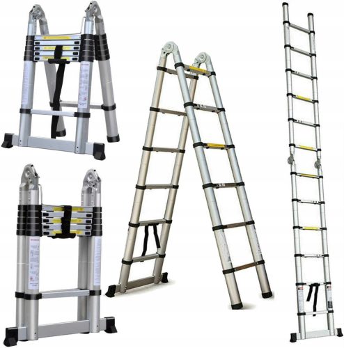 DayPlus Ladder 3.8 m Aluminium 12 to 150 kg