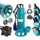 Garden irrigation pump - IBO submersible pump 1500 W 24000 l/h